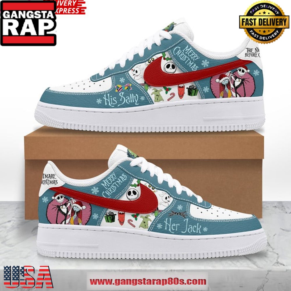 The Nightmare Before Christmas Special Edition Air Force 1 Running Sneakers The Nightmare Before Christmas Special Edition Air Force 1 Running Sneakers