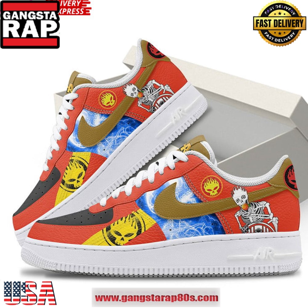 The Offspring Hyper Limited Edition Air Force 1 Running Sneakers Shoes The Offspring Hyper Limited Edition Air Force 1 Running Sneakers Shoes