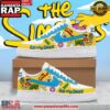 The Simpsons Eat My Shorts Limited Edition Air Force 1 Running Sneakers Shoes 8 The Simpsons Eat My Shorts Limited Edition Air Force 1 Running Sneakers Shoes