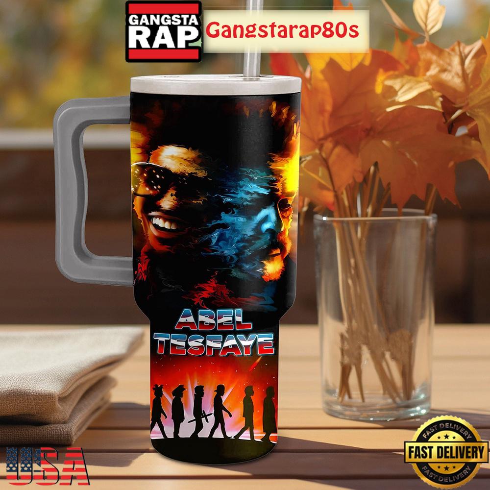 The Weeknd Abel Tesfaye Tumbler Cup 40oz
