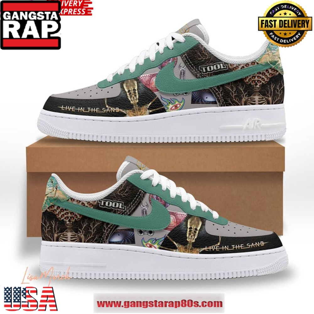 Tool Live In The Sand Limited Edition Air Force 1 Shoes Running Sneakers