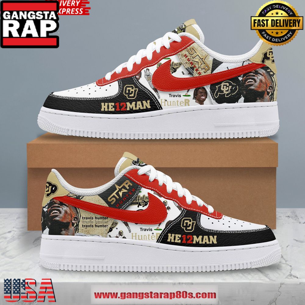 Travis Hunter He12man Limited Edition Air Force 1 Shoes Running Sneakers
