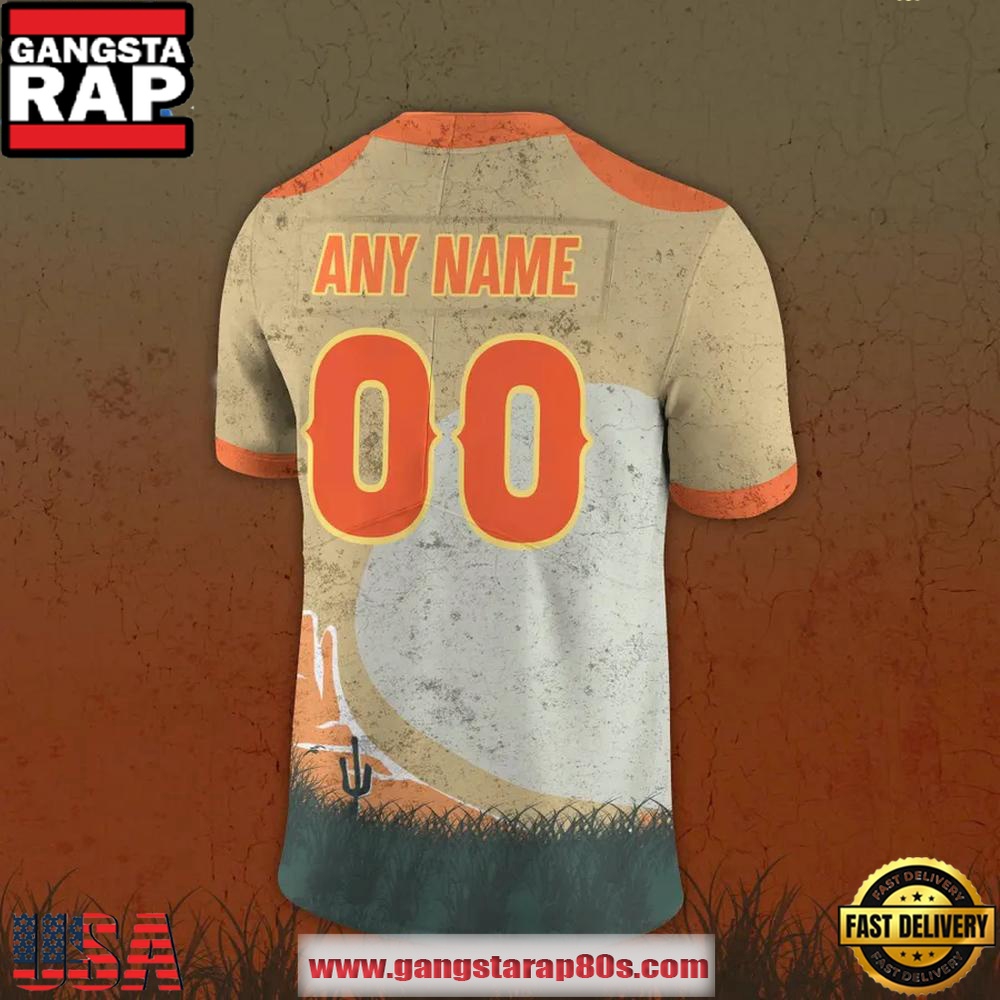 Tucson Sugar Skulls 2025 Western Night Limited Edition Custom Football Jersey Tucson Sugar Skulls 2025 Western Night Limited Edition Custom Football Jersey