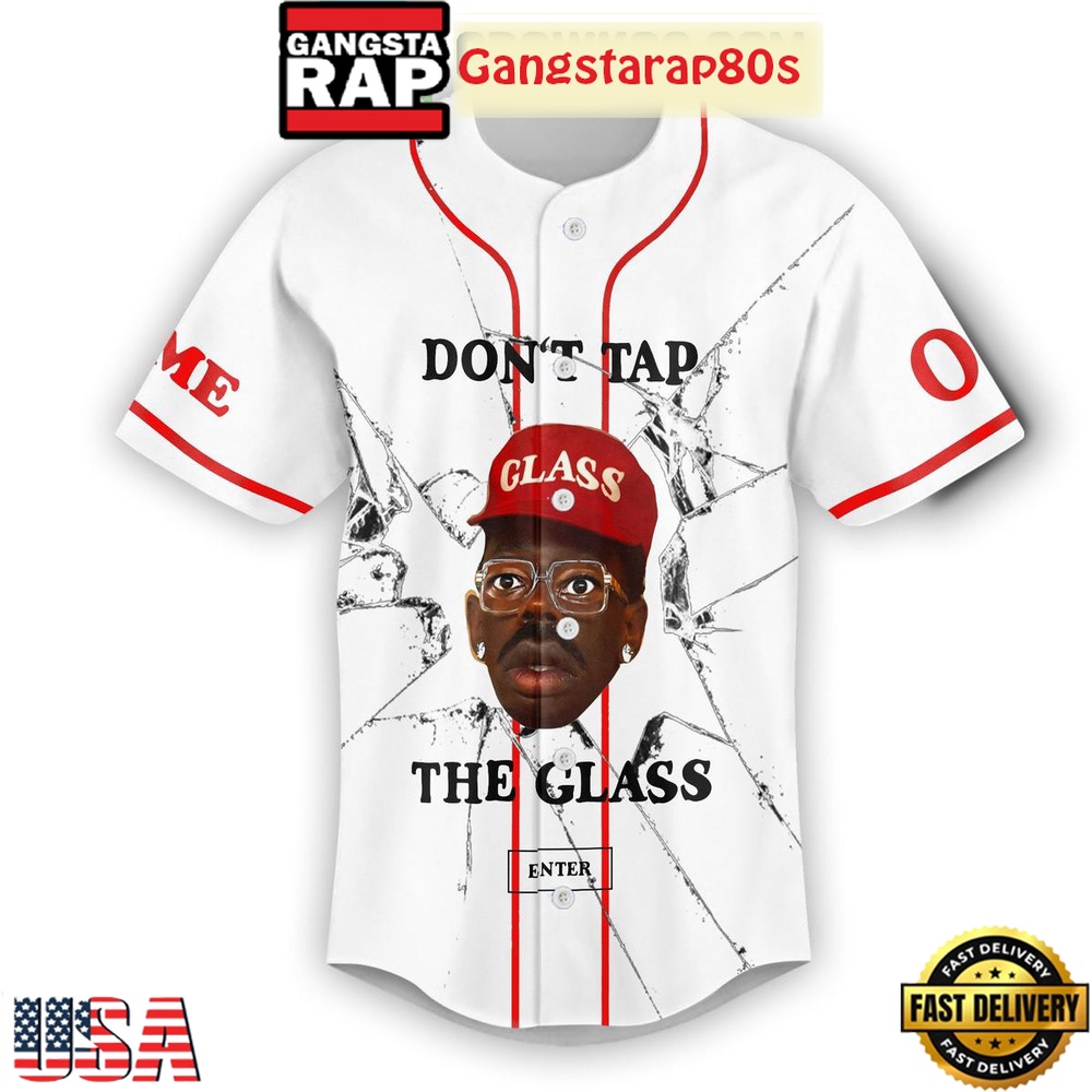 Tyler The Creator Don't Tap The Glass 2025 Unique Custum Number Baseball Jersey Tyler The Creator Don't Tap The Glass 2025 Unique Custum Number Baseball Jersey