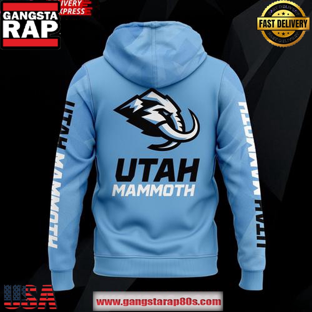 Utah Mammoth NHL New Logo 2025 Unisex Hoodie Collection