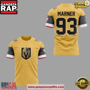 Vegas Golden Knights Mitch Marner Home Breakaway 2025 3D T Shirt