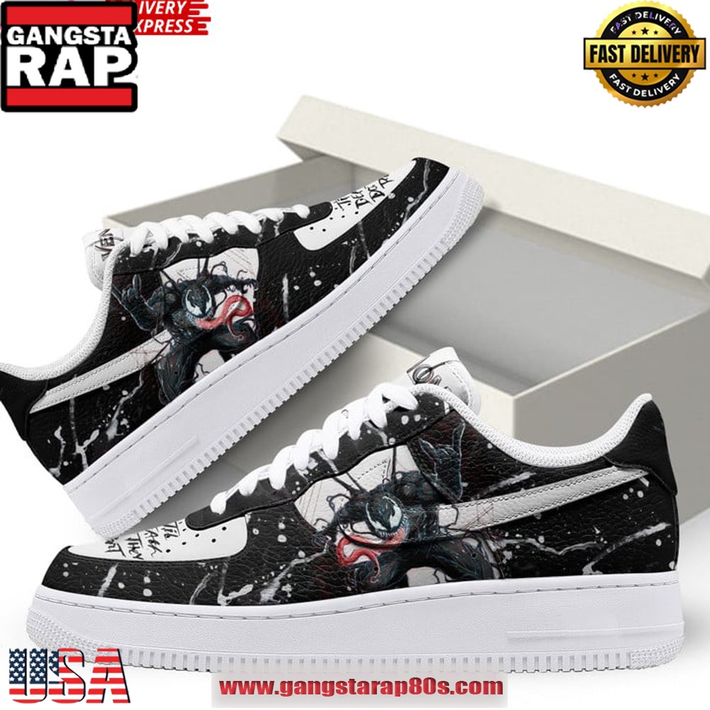 Venom The Last Dane Limited Edition Air Force 1 Sneakers Shoes Venom The Last Dane Limited Edition Air Force 1 Sneakers Shoes