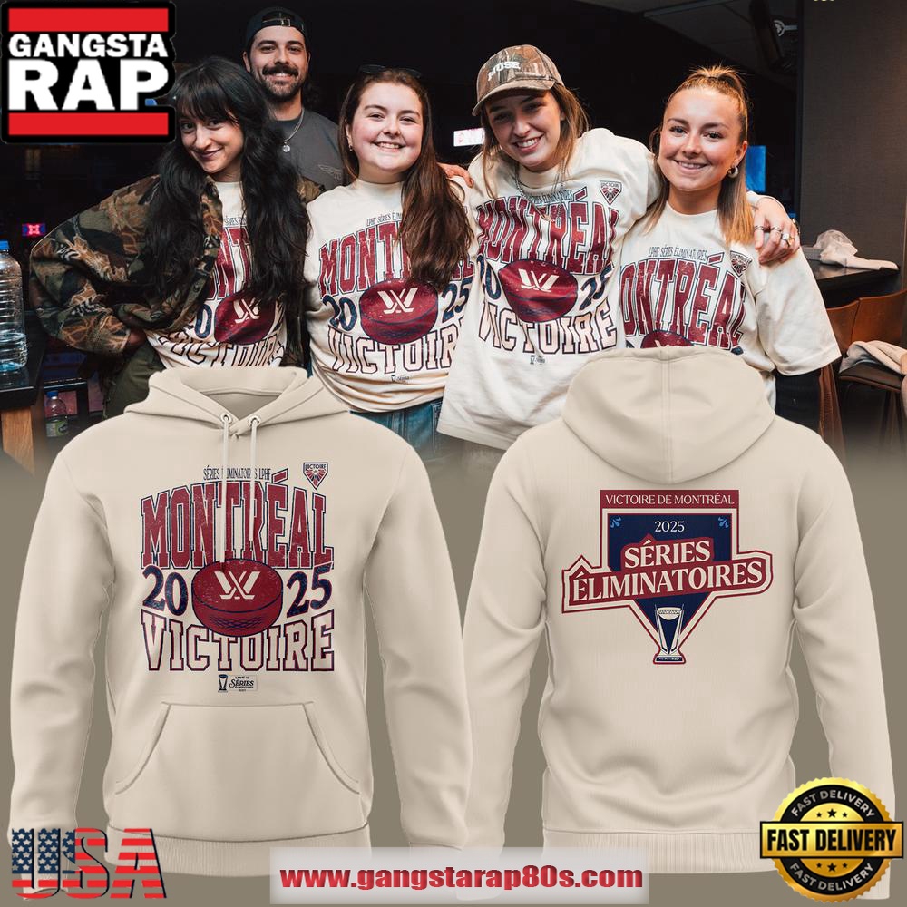 Victoire de Montréal 2025 Séries Éliminatoires Special Edition Unisex Hoodie Victoire de Montréal 2025 Séries Éliminatoires Special Edition Unisex Hoodie