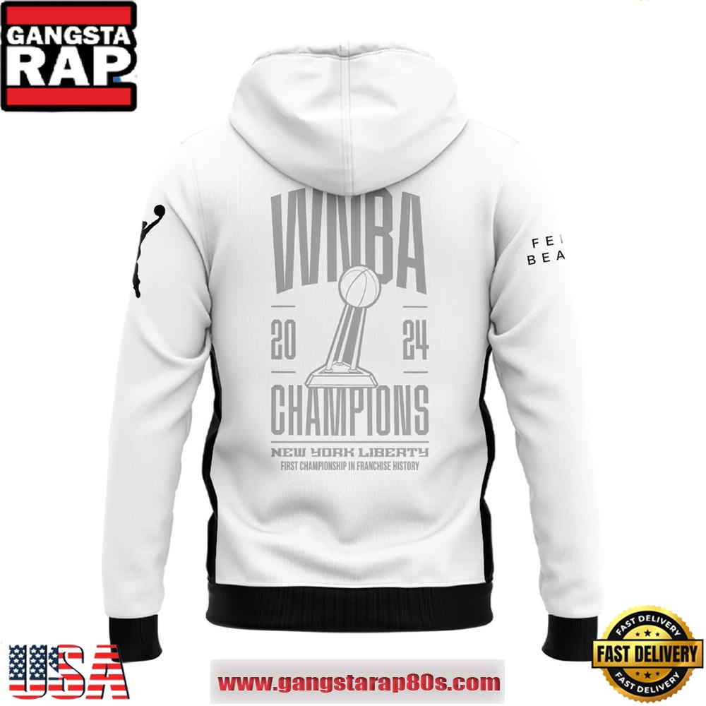 WNBA Champions New York Liberty Fenty Beauty Special Edition Unisex Zip Hoodie