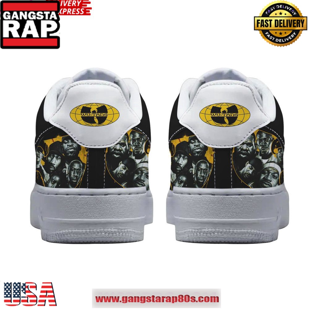 Wu-Tang Clan 2025 Farewell Tour Limited Air Force 1 Running Sneakers Shoes Wu-Tang Clan 2025 Farewell Tour Limited Air Force 1 Running Sneakers Shoes