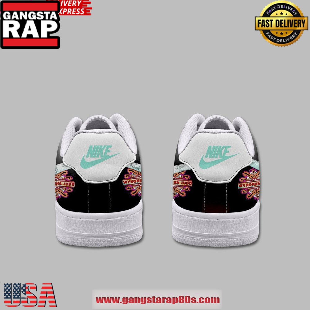 Wynonna Judd Limited Edition Air Force 1 Running Sneakers Shoes Wynonna Judd Limited Edition Air Force 1 Running Sneakers Shoes