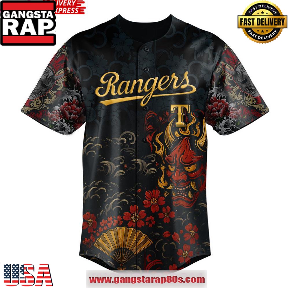 Yakuza x Texas Rangers Limited Edition Baseball Jersey