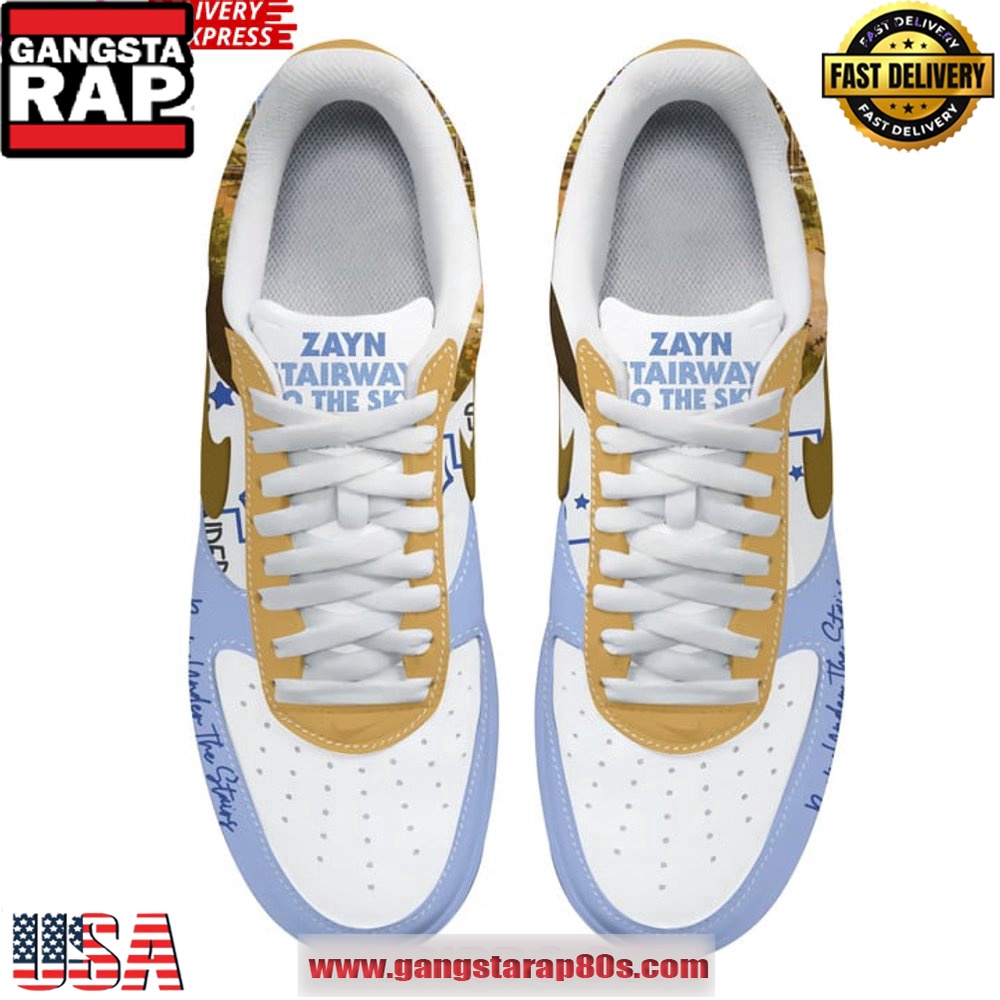 Zayn Room Under The Stairs Limited Edition Air Force 1 Sneakers Shoes Zayn Room Under The Stairs Limited Edition Air Force 1 Sneakers Shoes