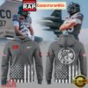 Air Force Falcons Football Air Power Gray Unisex Hoodie
