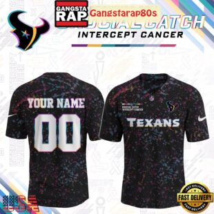 All Team NFL x Crucial Catch Intercept Cancer Custom Football Jersey