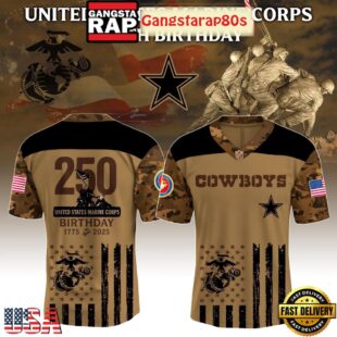 All Team NFL x US Marine Corps 250th Anniversary 2025 Football Jersey