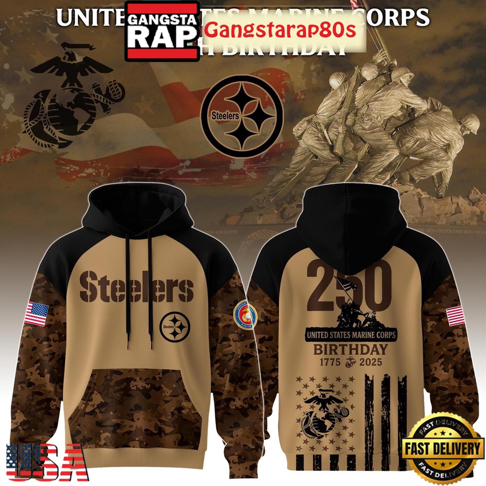All Team NFL x US Marine Corps 250th Anniversary 2025 Unisex Hoodie All Team NFL x US Marine Corps 250th Anniversary 2025 Unisex Hoodie