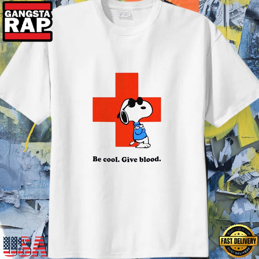 American Red Cross Snoopy 2025 New Design T Shirt