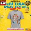 Bad Bunny DeBÍ TiRAR MáS FOToS Concho Baseball 3D T Shirt 2 Bad Bunny DeBÍ TiRAR MáS FOToS Concho Baseball 3D T Shirt