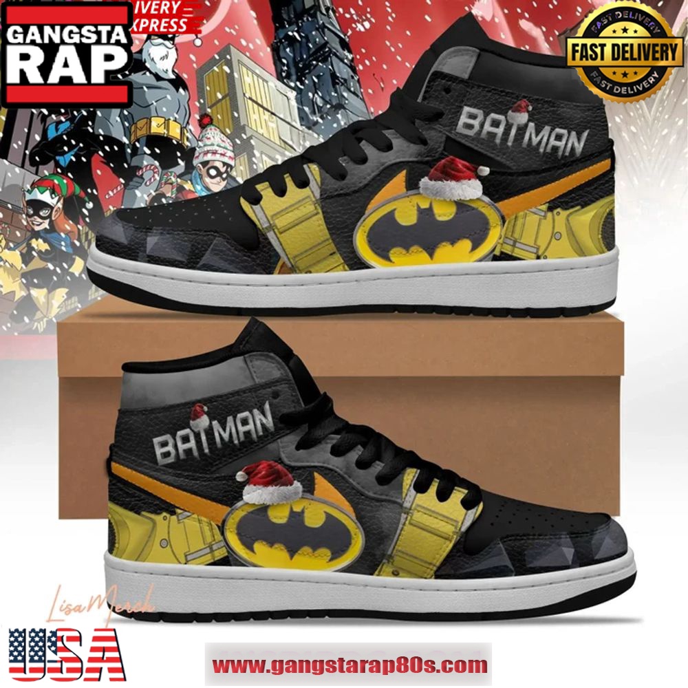 Batman Christmas Limited Edition Air Jordan 1 Sneakers Shoes