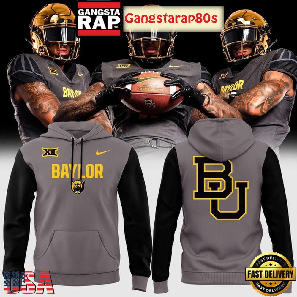 Baylor Bears New Gold Chrome Uniform Special Hoodie