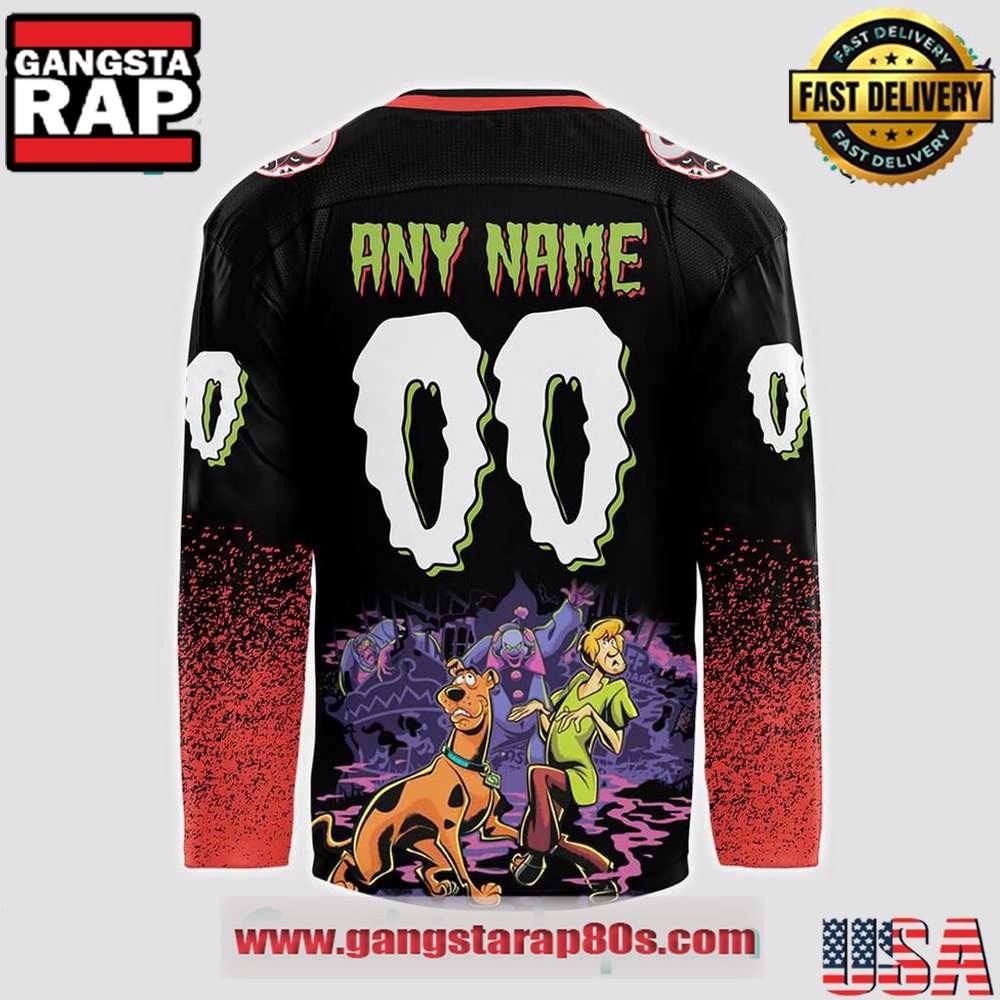 Birmingham Bulls x Scooby-Doo Night 2025 Custom Hockey Jersey Birmingham Bulls x Scooby-Doo Night 2025 Custom Hockey Jersey