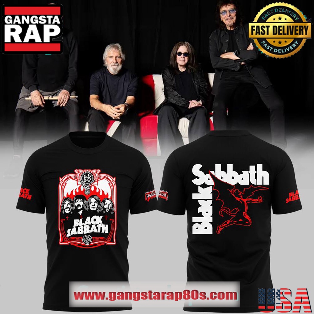 Black Sabbath Heavy Metal Special Edition T Shirt