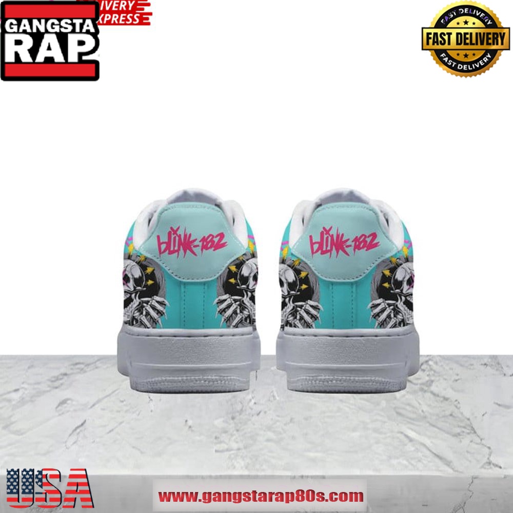 Blink-182 Like A Ghost Limited Edition Air Force 1 Sneakers Shoes