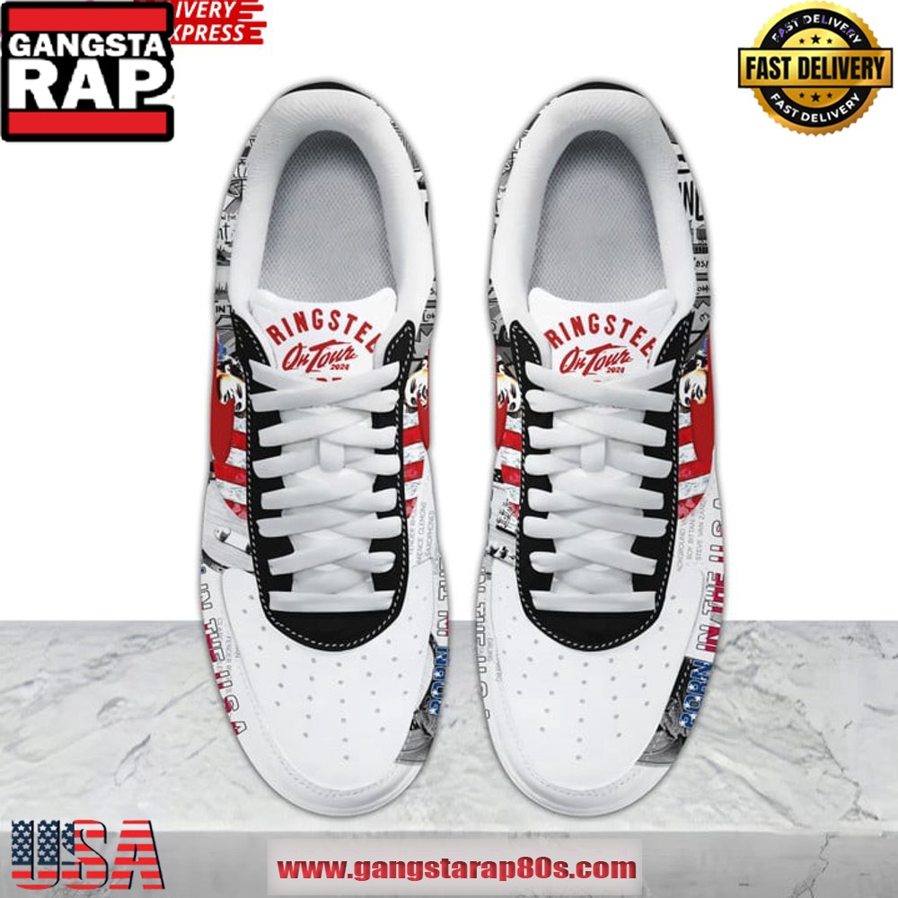 Bruce Springsteen Limited Edition Air Force 1 Sneakers Shoes