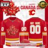 Calgary Flames 2025 Canada Day Custom Hockey Jersey 1 Calgary Flames 2025 Canada Day Custom Hockey Jersey