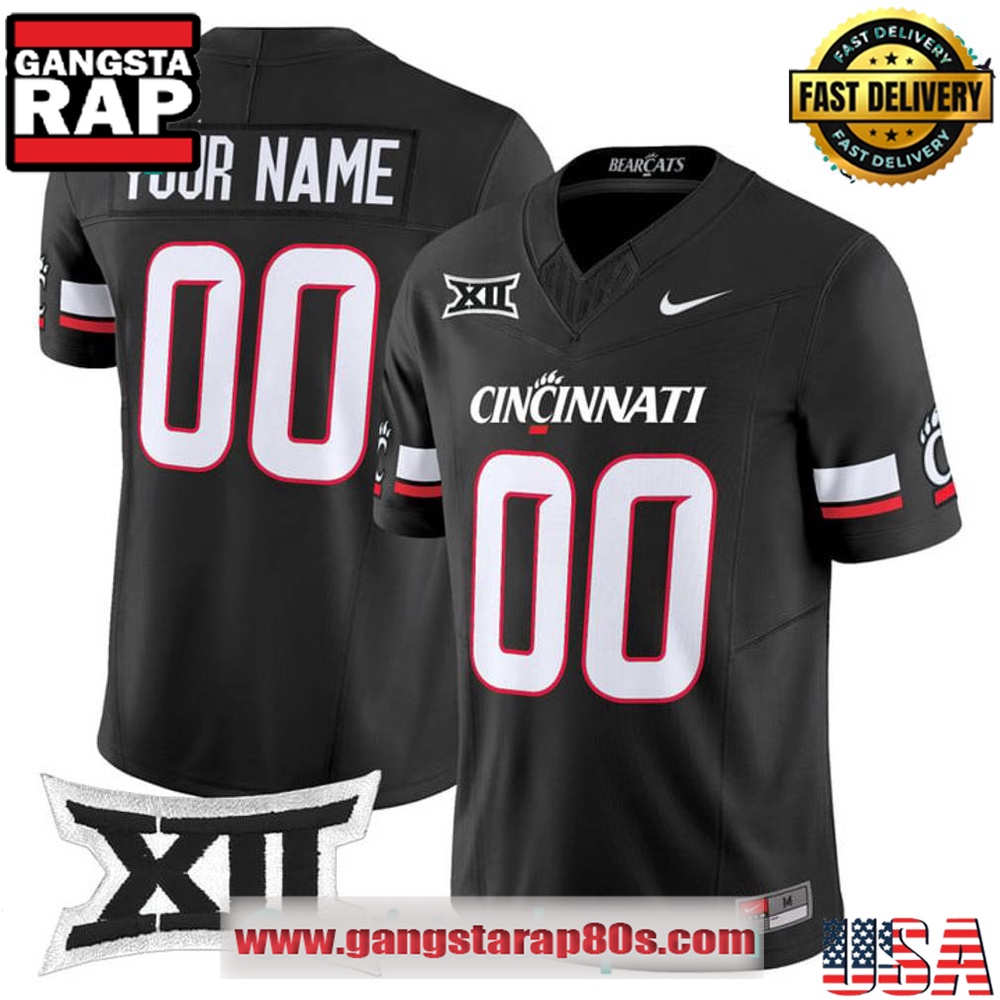 Cincinnati Bearcats Limited Edition New 2025 Custom Football Jersey Cincinnati Bearcats Limited Edition New 2025 Custom Football Jersey