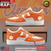 Clemson Tigers Custom Air Force 1 Running Sneakers Shoes
