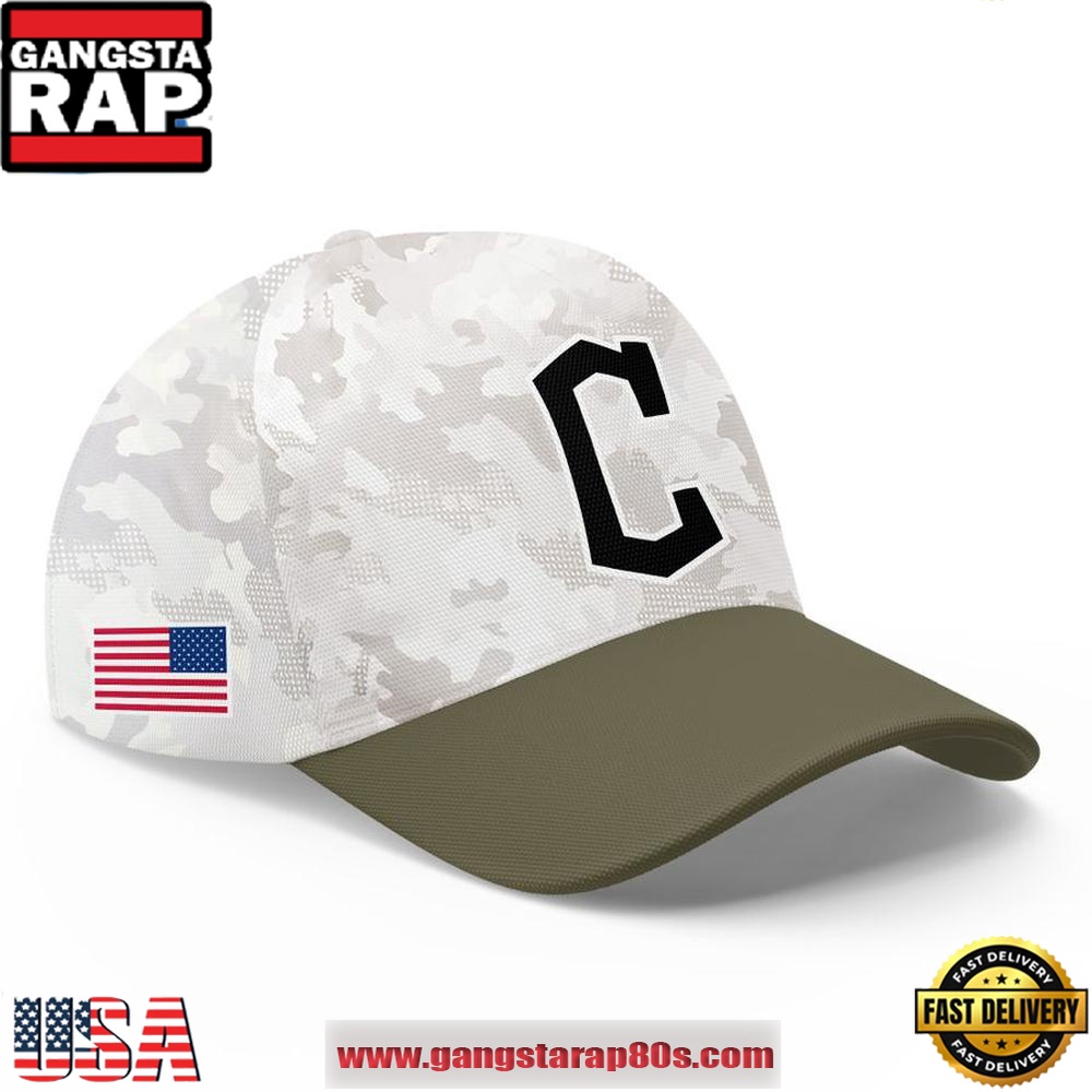 Cleveland Guardians Armed Forces Special Classic Cap Hats