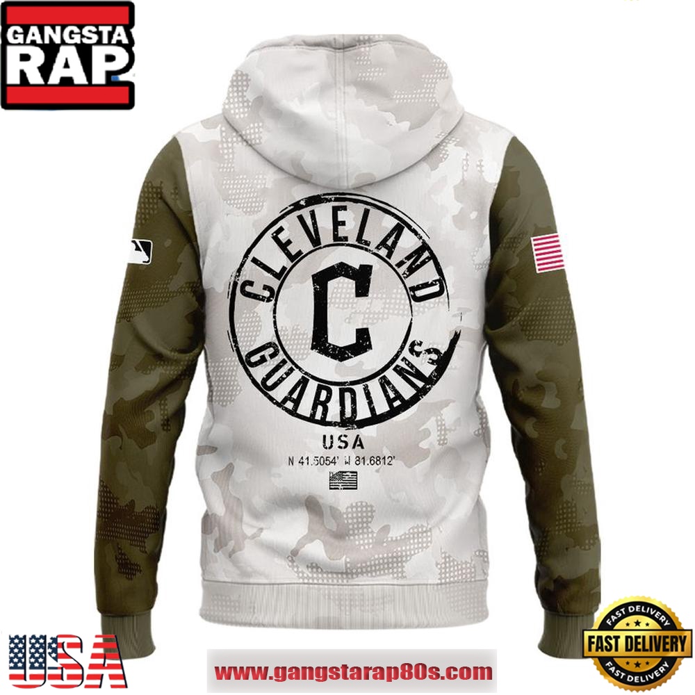 Cleveland Guardians Armed Forces Special Hoodie Shirt Cleveland Guardians Armed Forces Special Hoodie Shirt
