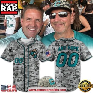 Coastal Carolina University Special Edition Camo Custom Baseball Jersey