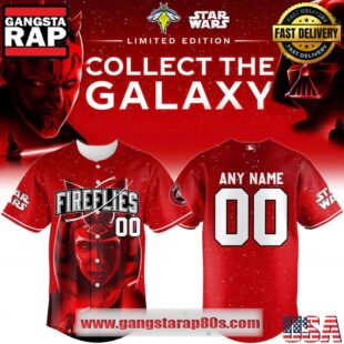 Columbia Fireflies x Star Wars Baseball Jersey 2025