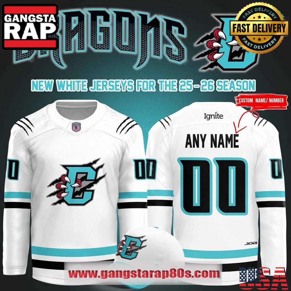 Columbus River Dragons New Season 2526 Custom Hockey Jersey Columbus River Dragons New Season 2526 Custom Hockey Jersey