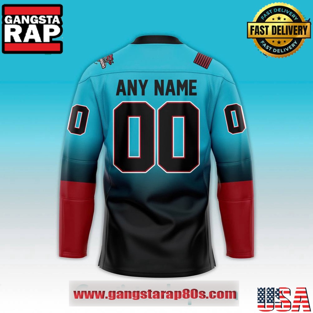 Columbus River Dragons Pietrantonio Tribute Special Custom Hockey Jersey Columbus River Dragons Pietrantonio Tribute Special Custom Hockey Jersey