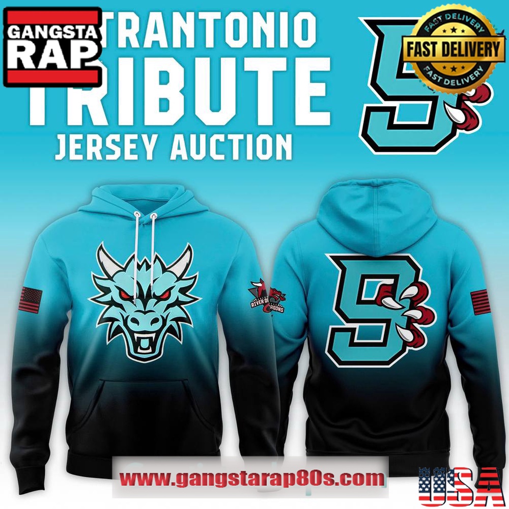 Columbus River Dragons Pietrantonio Tribute Special Custom Unisex Hoodie