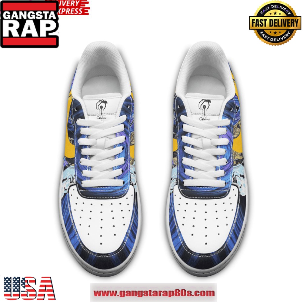 Coraline x Limited Edition Air Force 1 Sneakers Shoes Coraline x Limited Edition Air Force 1 Sneakers Shoes