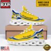 NFL Los Angeles Rams Logo New Design Max Soul Shoes Running Sneakers 3 Custom Name Los Angeles Rams Logo Max Soul Shoes