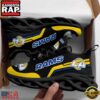 NFL Los Angeles Rams Logo Sport New Design Max Soul Shoes Running Sneakers 3 Custom Name Los Angeles Rams NFL Logo Sport Max Soul Shoes