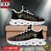Custom Name New Orleans Saints Football Pattern Max Soul Shoes