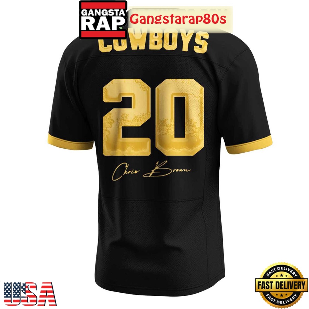 Dallas Cowboys x Chris Brown Breezy Bowl 11_11 Football Jersey Dallas Cowboys x Chris Brown Breezy Bowl 11_11 Football Jersey
