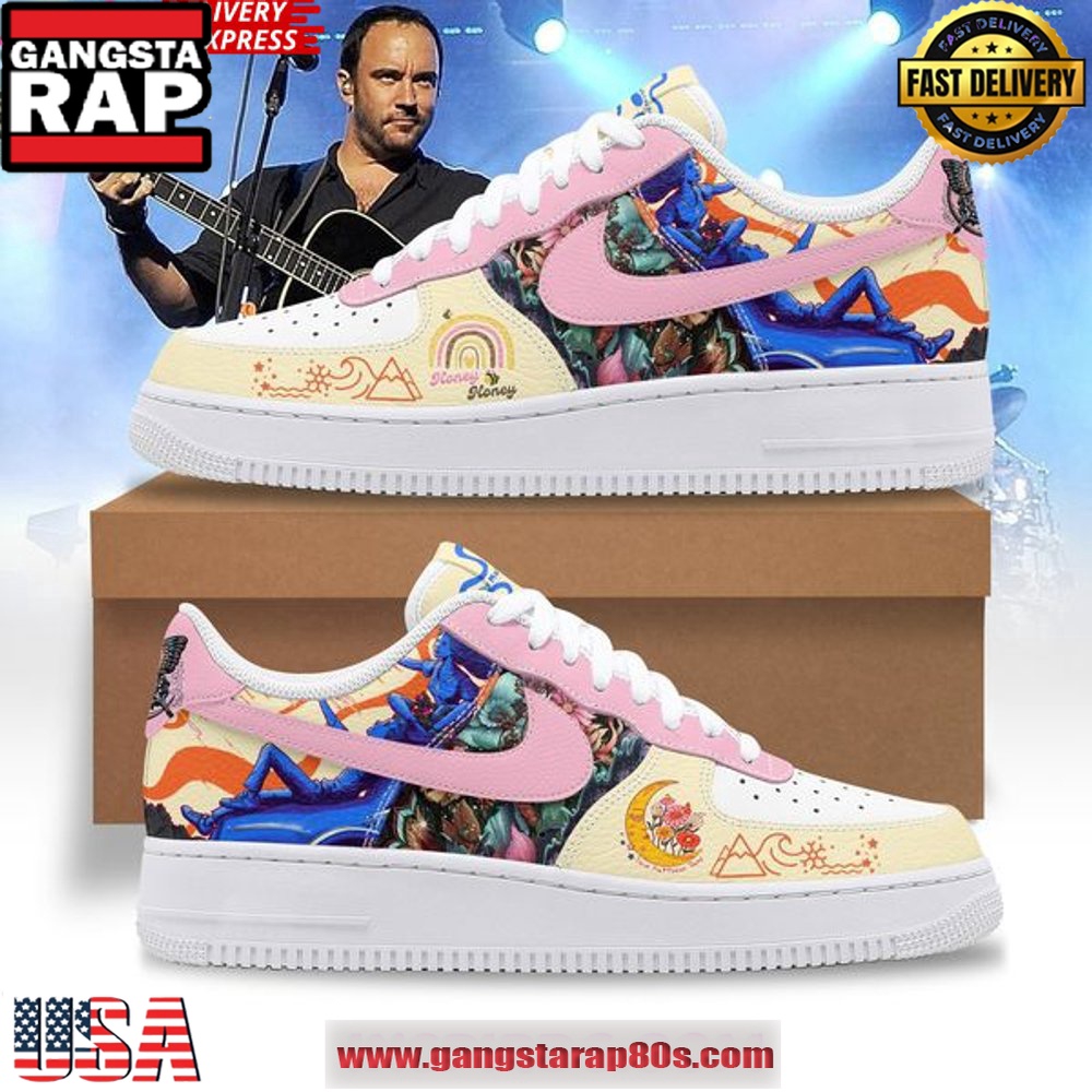 Dave Matthews Band Honey Honey Air Force 1 Sneakers Shoes