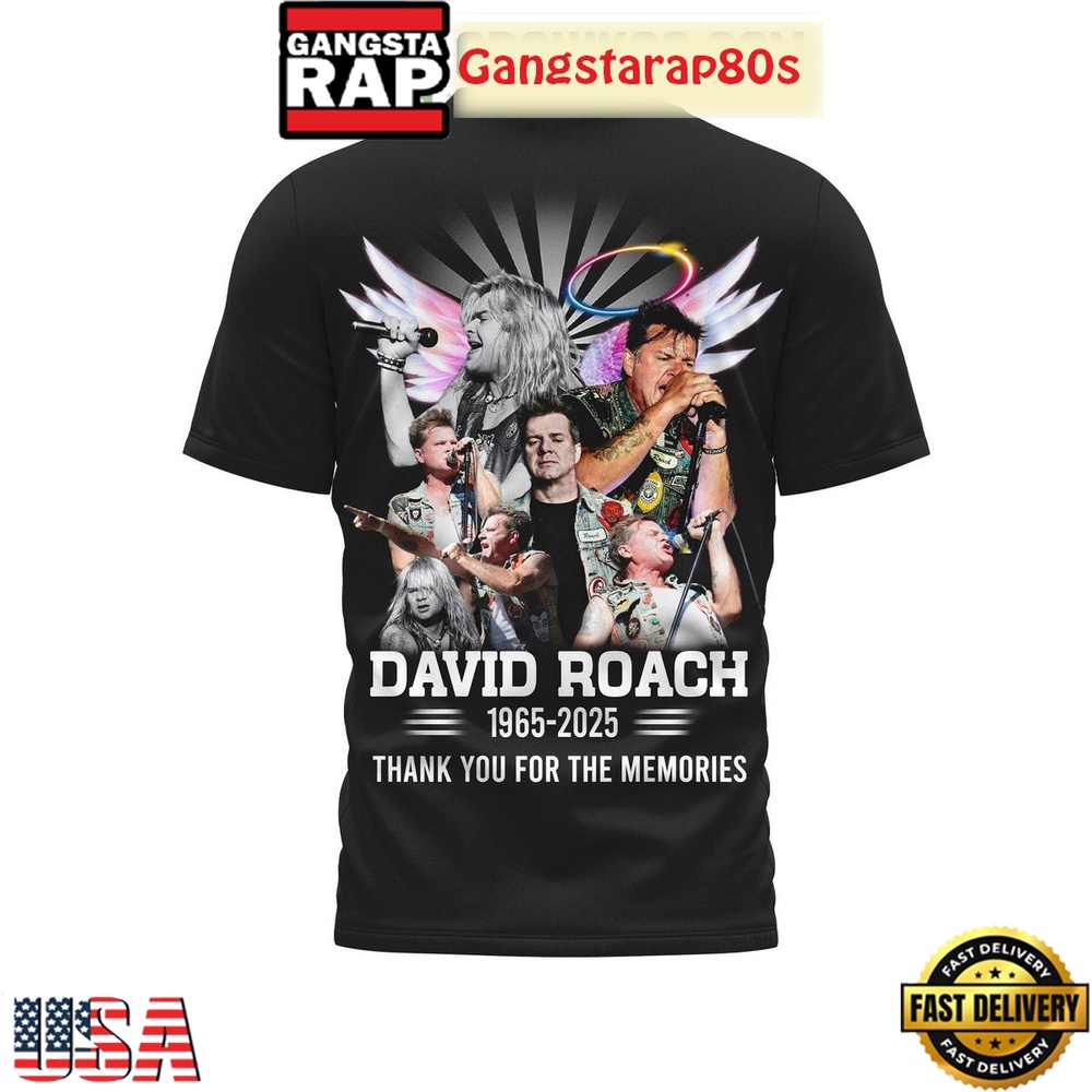 David Roach Fuck Cancer 1965 2025 Memories Limited Edition T Shirt David Roach Fuck Cancer 1965 2025 Memories Limited Edition T Shirt