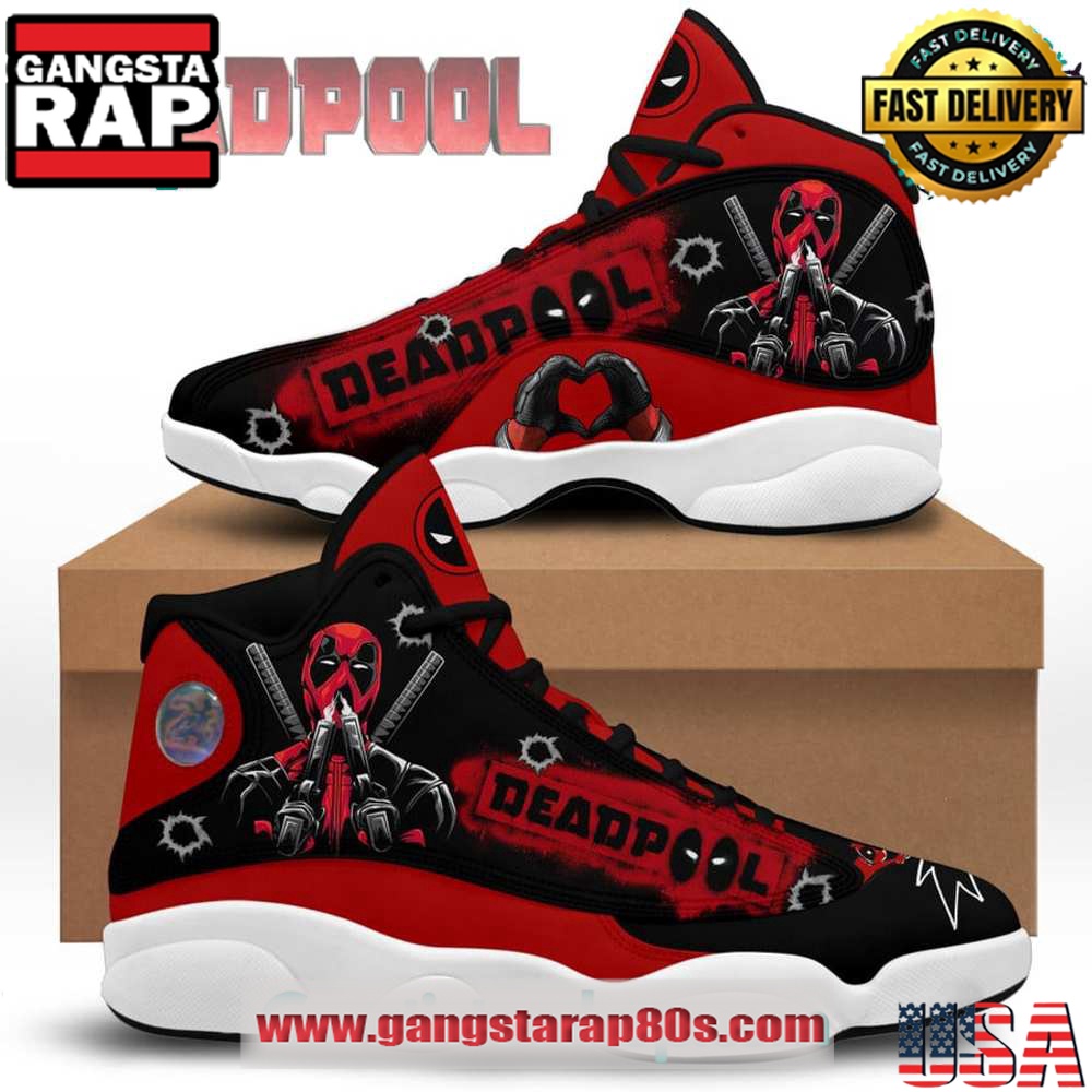 Deadpool Air Jordan 13 Sneakers Shoess Deadpool Air Jordan 13 Sneakers Shoess