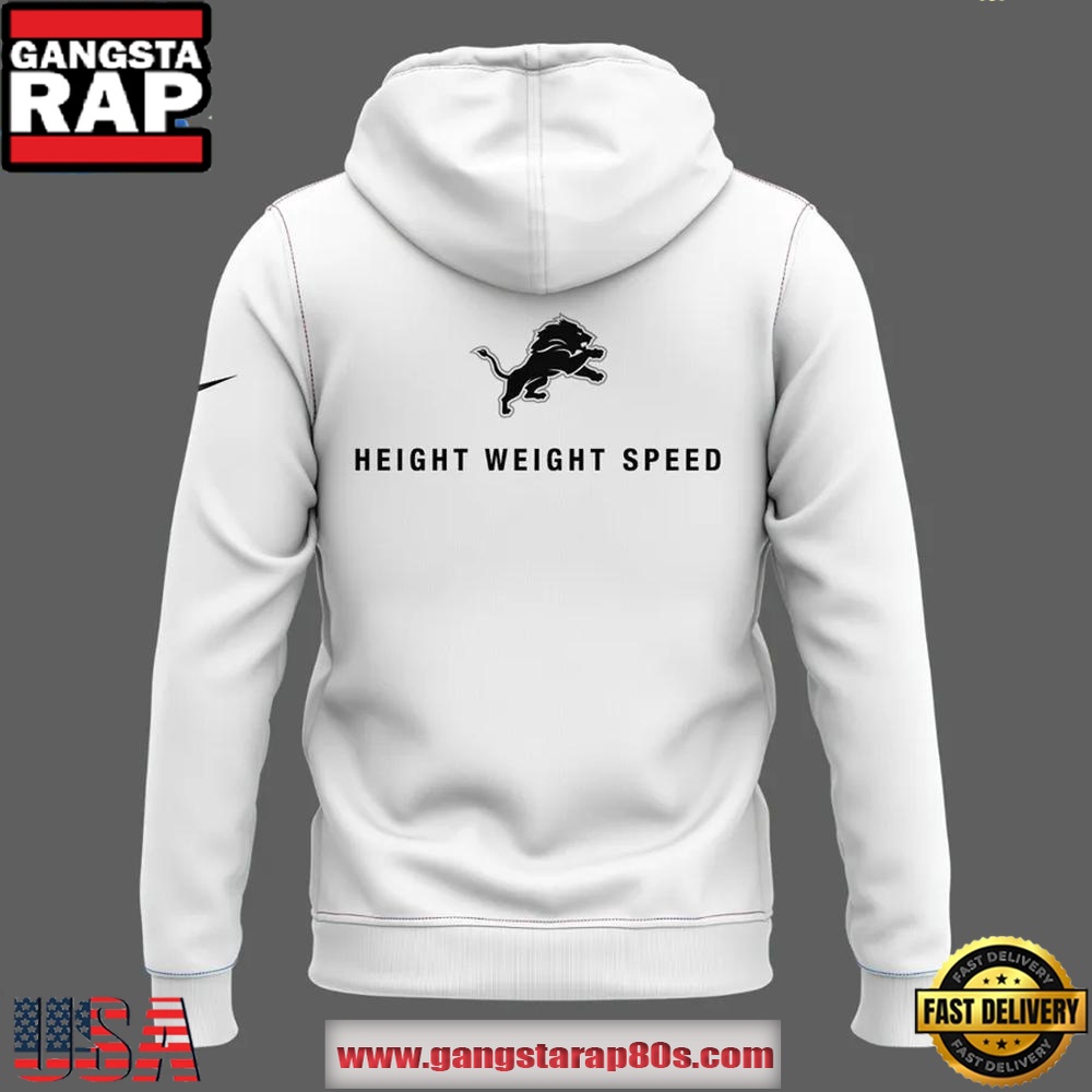 Detroit Lions HWS 2025 Special White Hoodie Shirt Detroit Lions HWS 2025 Special White Hoodie Shirt