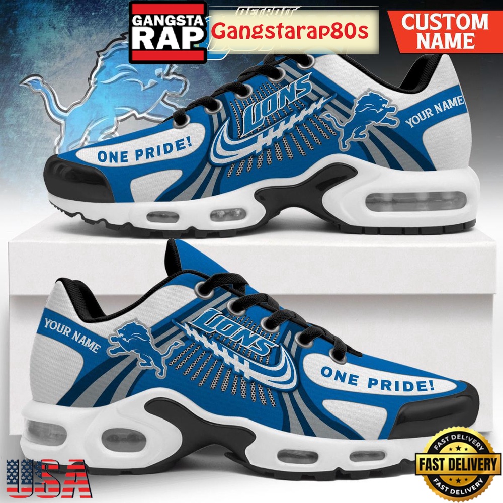 Detroit Lions One Pride Limited Edition Air Max Plus Shoes Running Sneakers