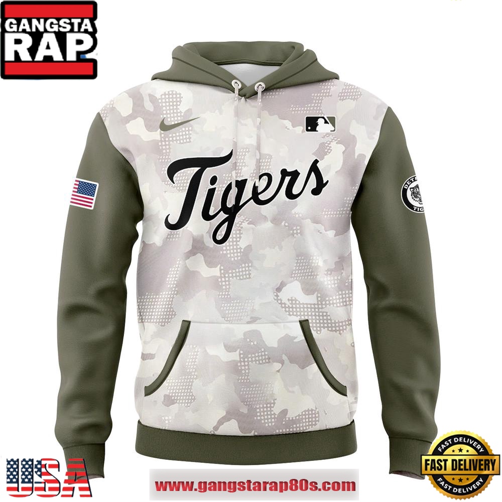 Detroit Tigers Armed Forces Day Special Hoodie Shirt